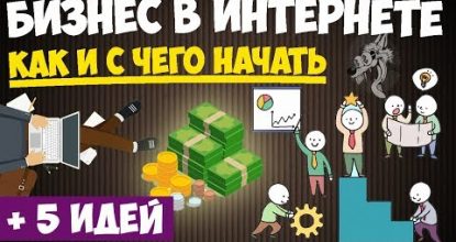 Бизнес в вебе - с чего же и как начать интернет-бизнес с нуля (без вложений) + 5 идеи