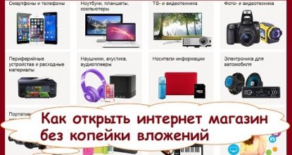 Как открыть собственный веб-интернет магазин без вложений по продаже продуктов. Домашний бизнес в вебе